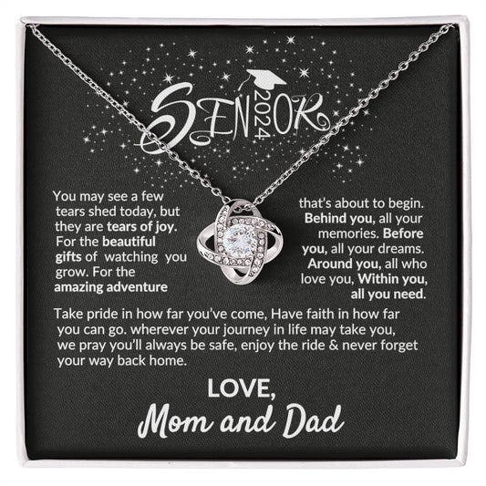 SENIOR 2024 LOVE MOM & DAD BW