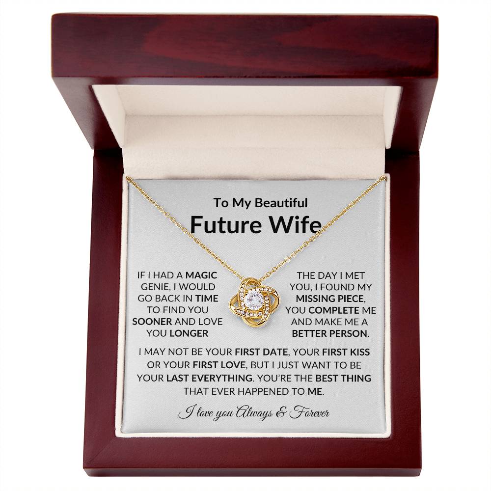 To My Beautiful Future Wife