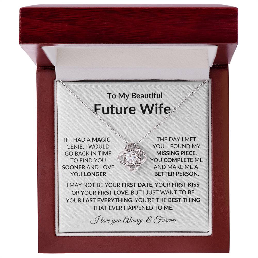 To My Beautiful Future Wife