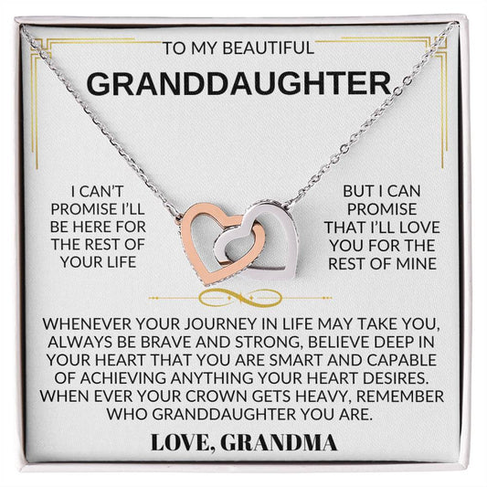 TO MY GRANDDAUGHTER- LOVE GRANDMA- BEAUTIFUL GIFT SET