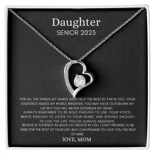 Daughter senior 2023/ Forever love necklace