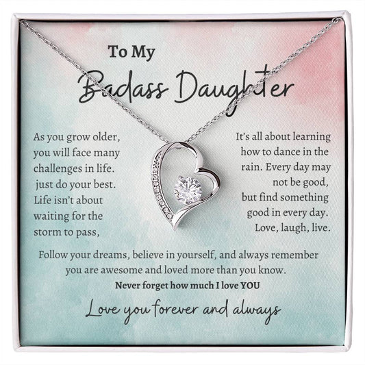 To My Badass Daughter Love You Forever and Always 2