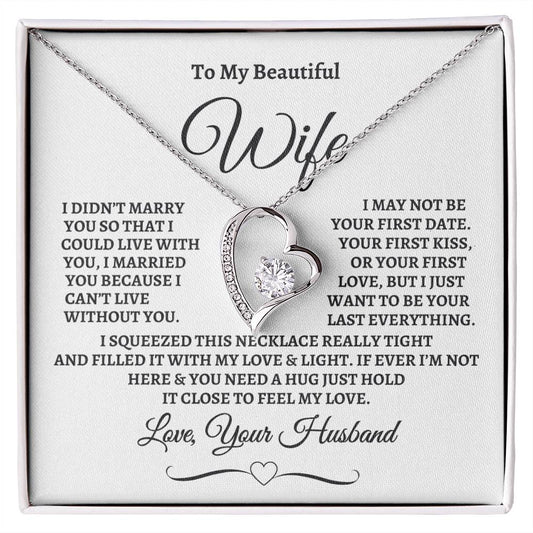 To My Beautiful Wife Forever Love WB