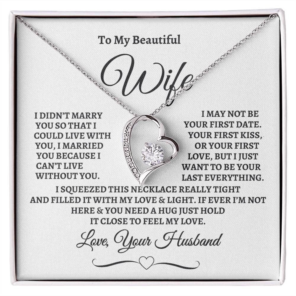 To My Beautiful Wife Forever Love  WB