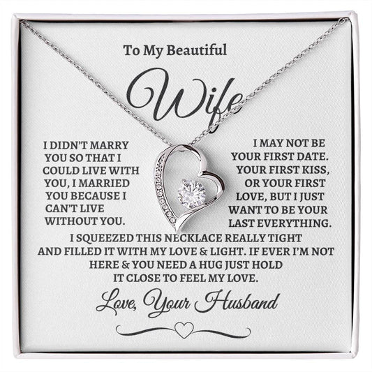 To My Beautiful Wife Forever Love  WB