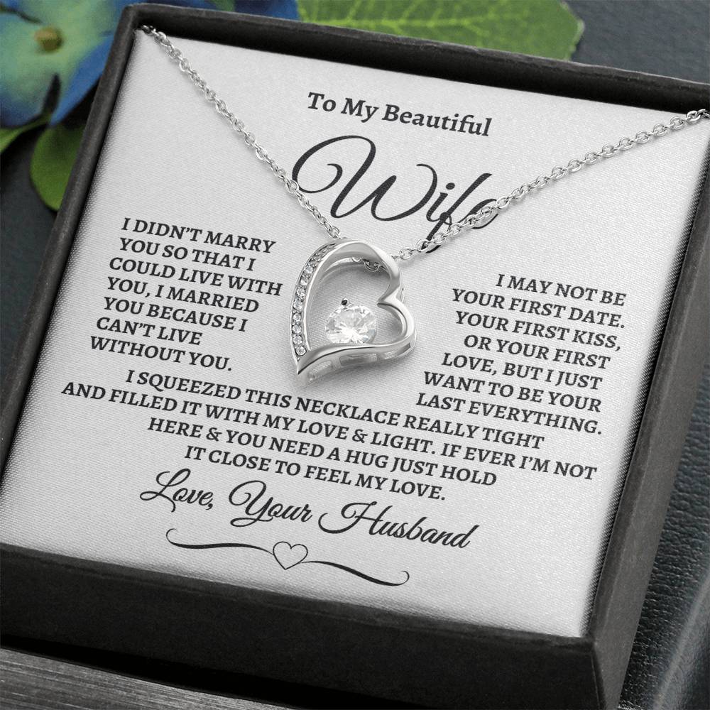 To My Beautiful Wife Forever Love  WB