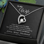 To My Wife I May Not Be Your First Love Forever Love (Black/White)