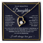 To My Beautiful Daughter Lifetime Of Love Necklace