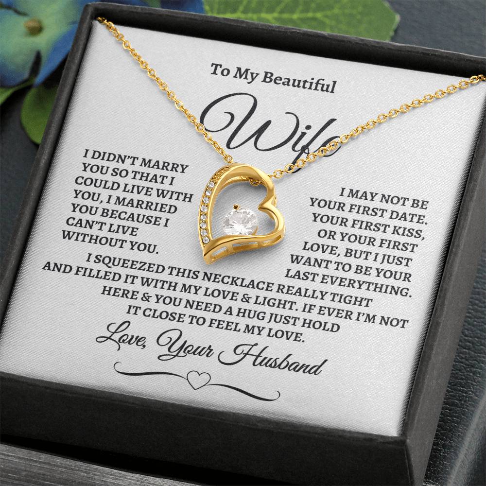 To My Beautiful Wife Forever Love  WB