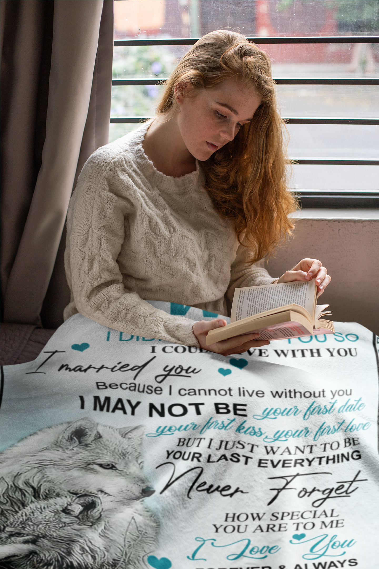 To My Wife Forever Blanket