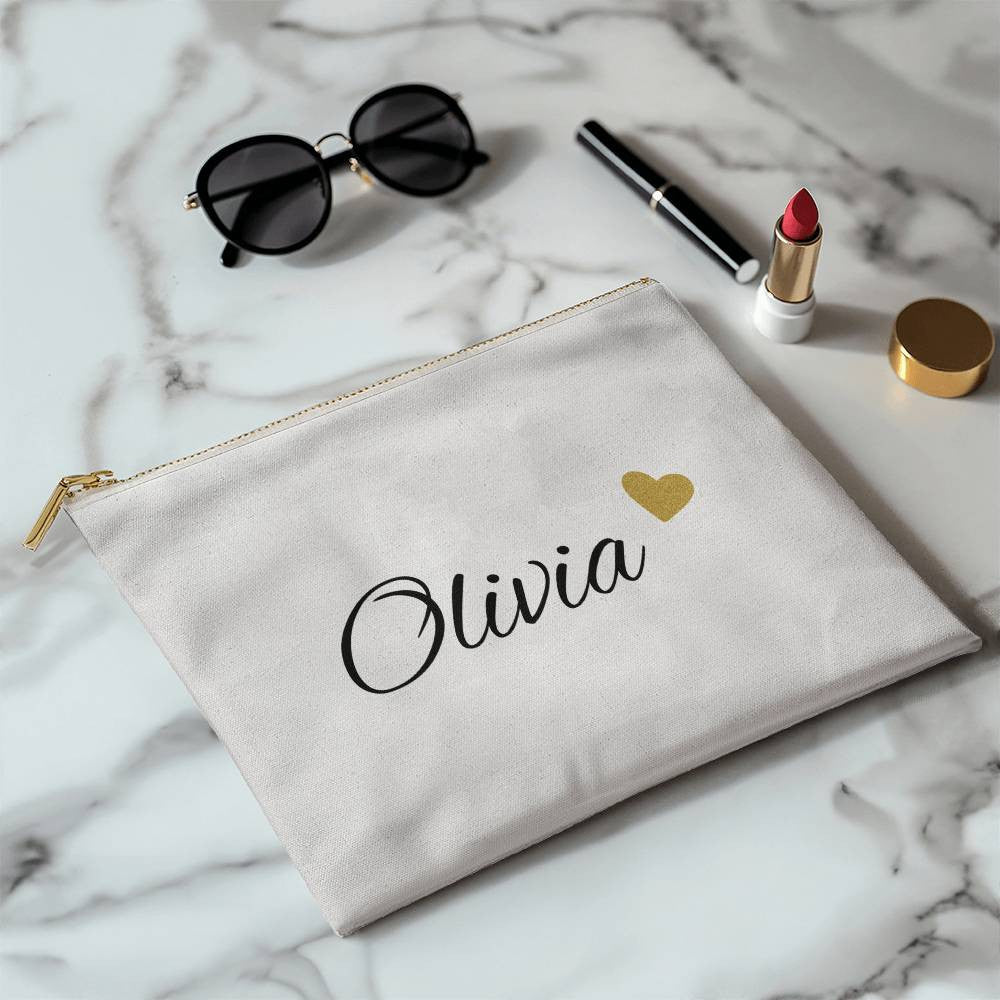 Personalized Bridesmaids cosmedic bag