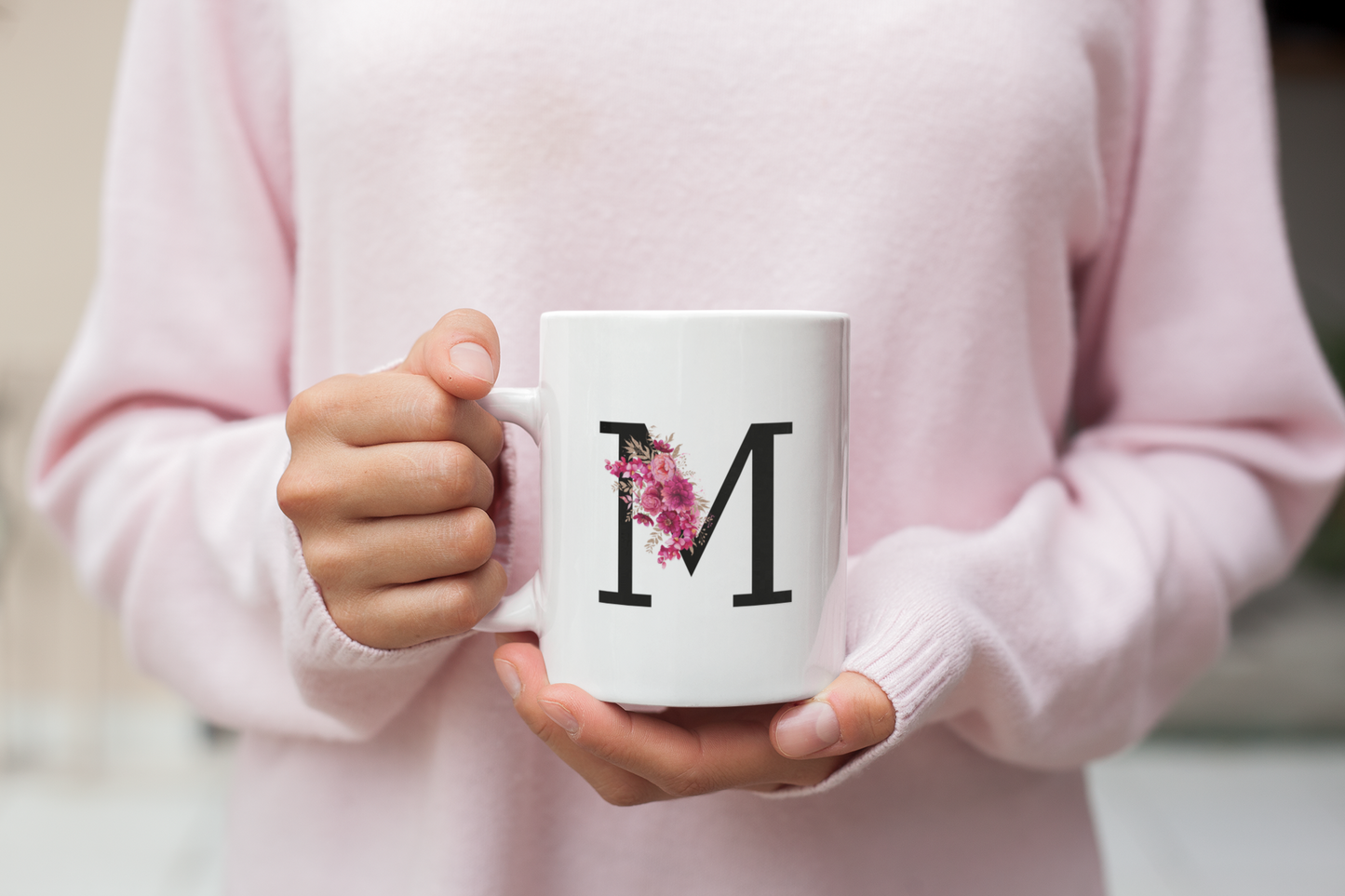 Letter Flower 11oz Mug