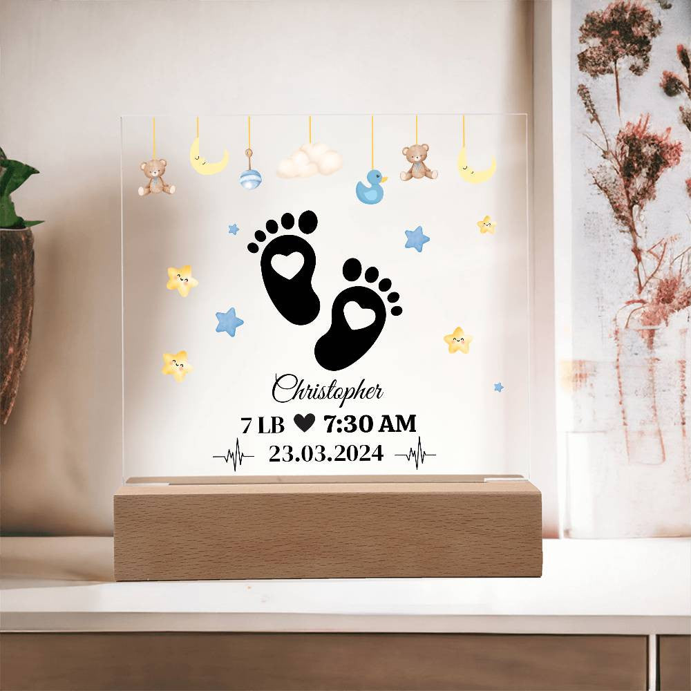 Acrylic Square Plaque