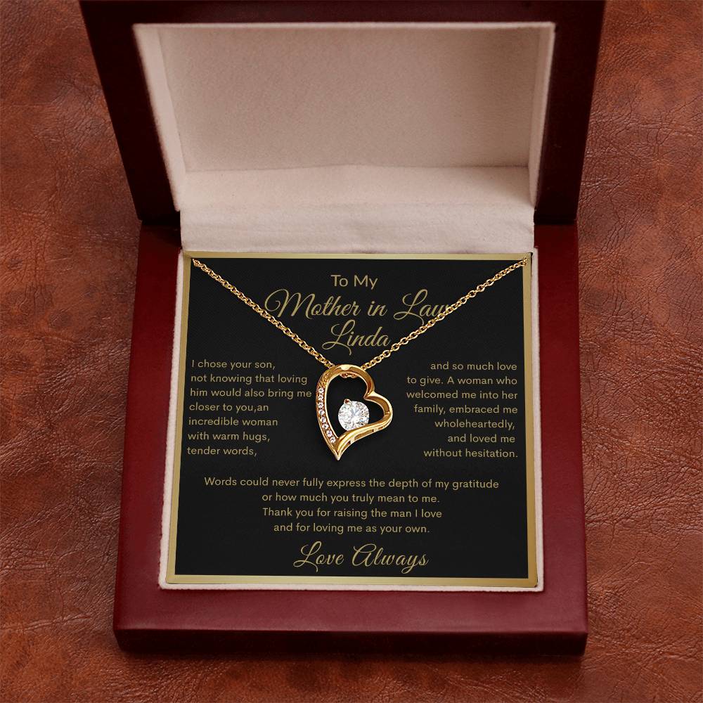 Love Knot Necklace (Yellow & White Gold Variants)