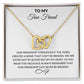 True friend/ interlocking necklace