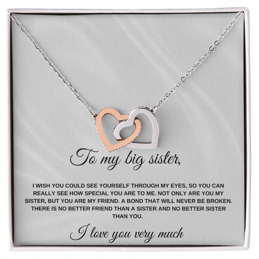 BIG SISTER/ INTERLOCKING NECKLACE