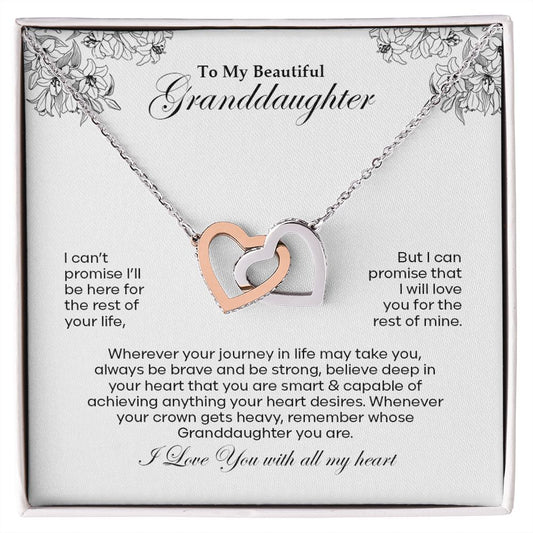 To My Beautiful Granddaughter | I Love You With All My Heart