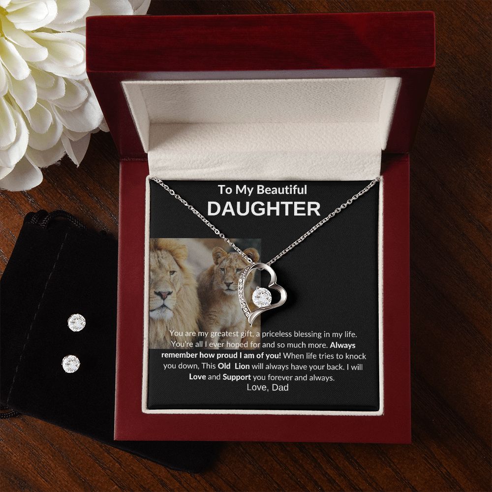 to my beautiful daughter/ forever love