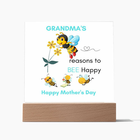 grandma's acrylic plaque