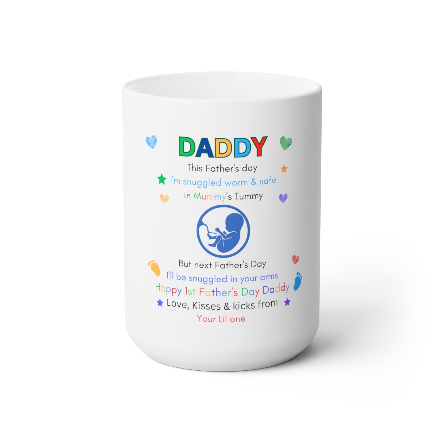 First father's day Ceramic Mug 15oz